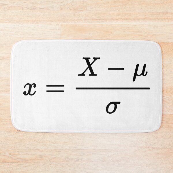 Item preview, standard score of random variable designed and sold by NoetherSym.