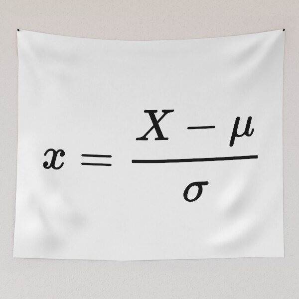 Item preview, standard score of random variable designed and sold by NoetherSym.
