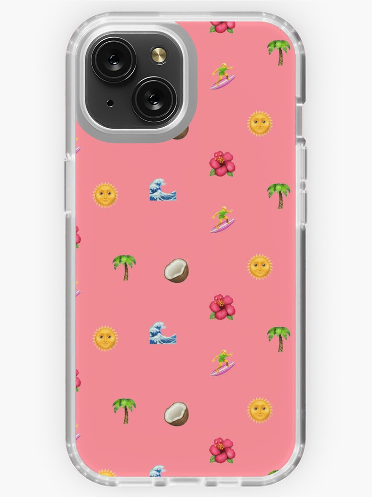 pink hibiscus tropical aloha Hawaii coconut girl aesthetic iPhone case  Leggings for Sale by blomastudios