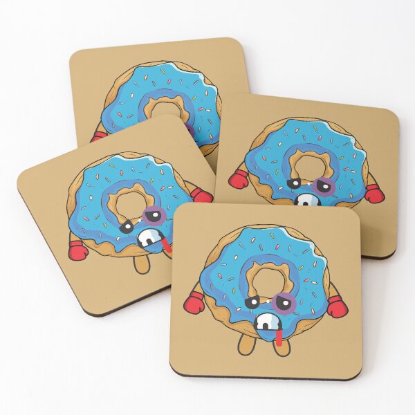 Item preview, Boxing donut fighting champion with gloves designed and sold by Donutlovers.