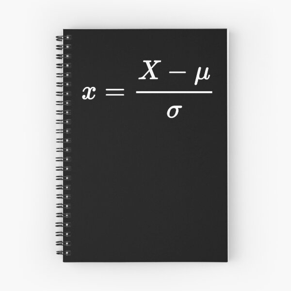 Item preview, Centered and reduced random variable designed and sold by NoetherSym.