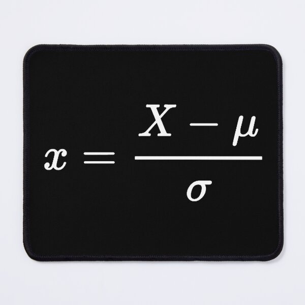 Item preview, Centered and reduced random variable designed and sold by NoetherSym.
