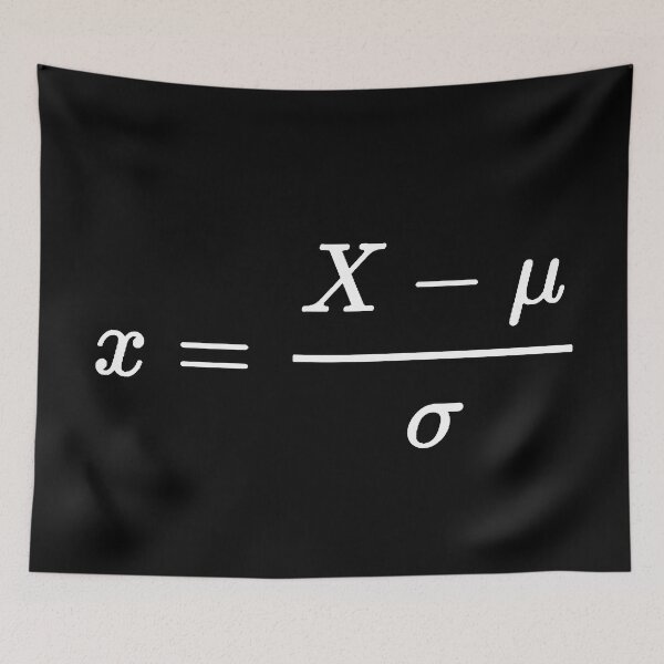 Item preview, Centered and reduced random variable designed and sold by NoetherSym.