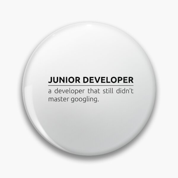 Item preview, Who is junior developer? designed and sold by BeepBoopDesigns.