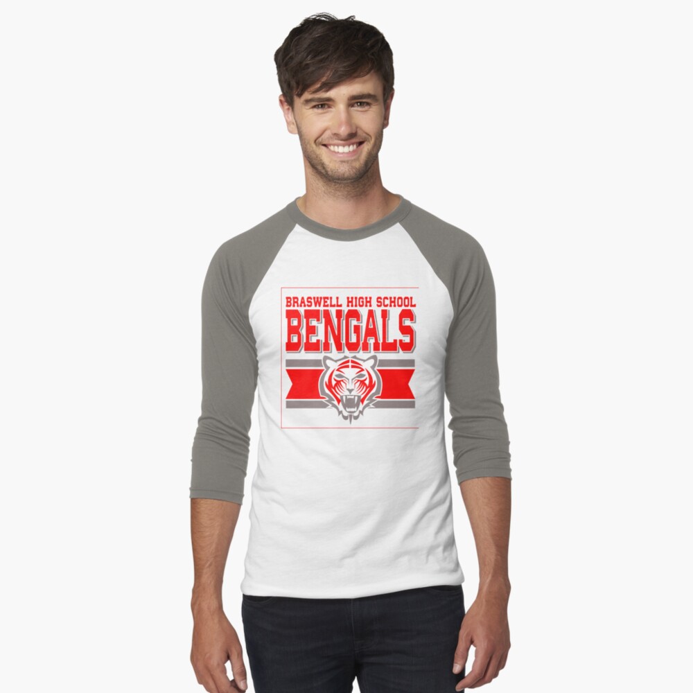 Braswell High School Bengals Fruit of the Loom Women's 5oz Cotton T-Shirt