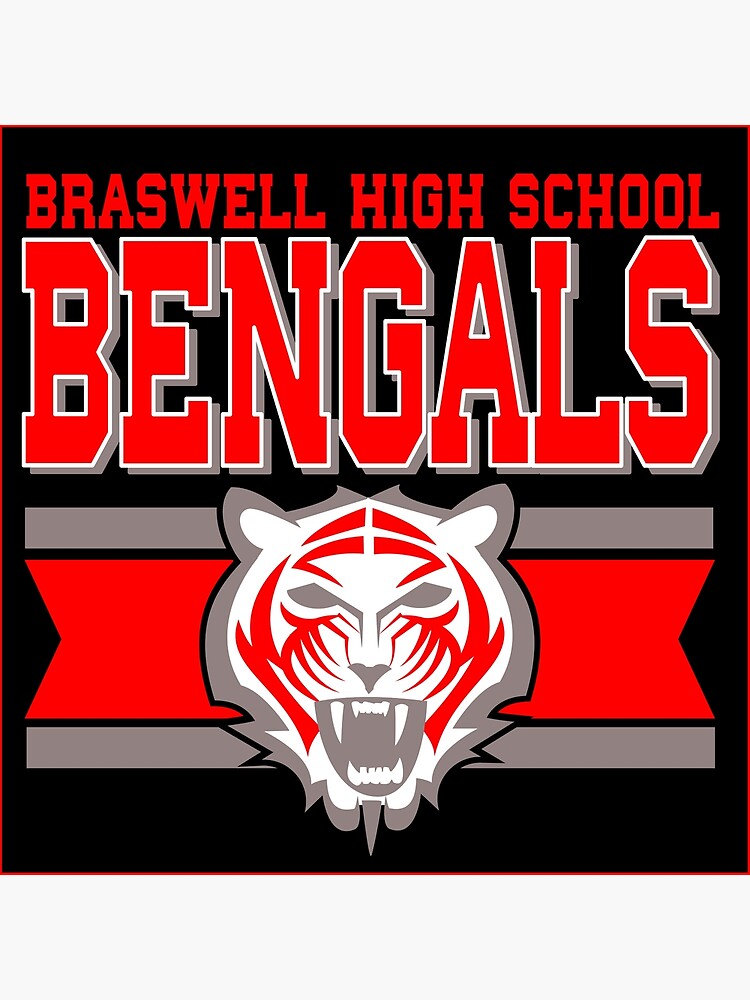 braswell-high-school-alternate-bengal-logo-poster-for-sale-by-erwin