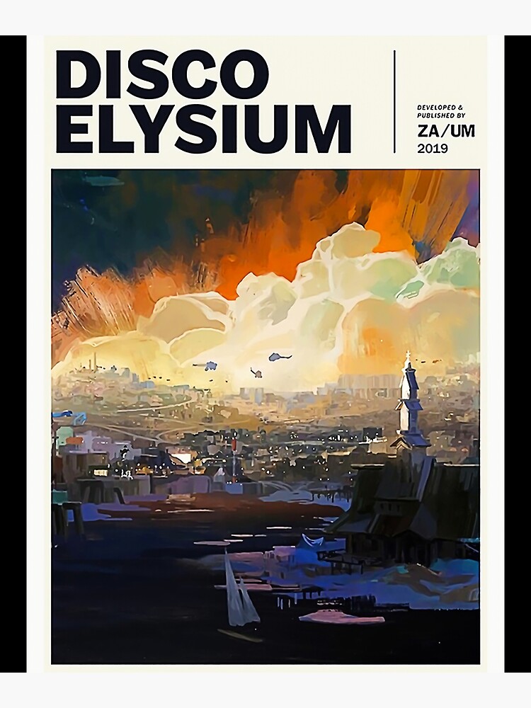 "Disco Elysium Disco Elysium Disco Elysium Disco Elysium" Poster for ...