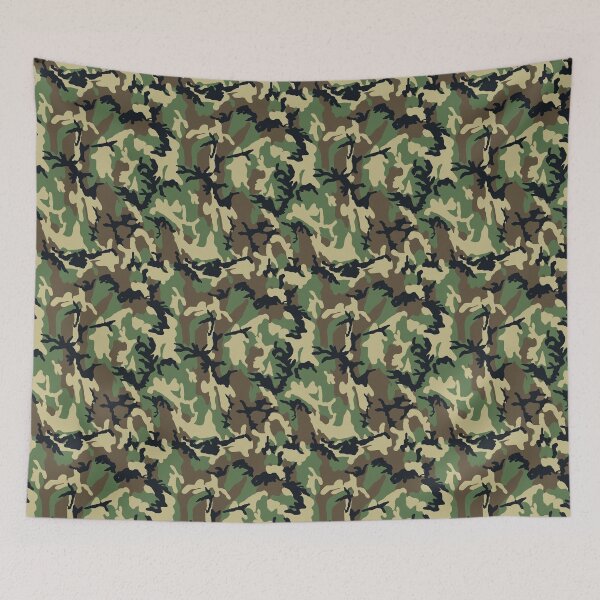 Item preview, Woodland Camouflage by Gerson Ramos designed and sold by Gerson Ramos.