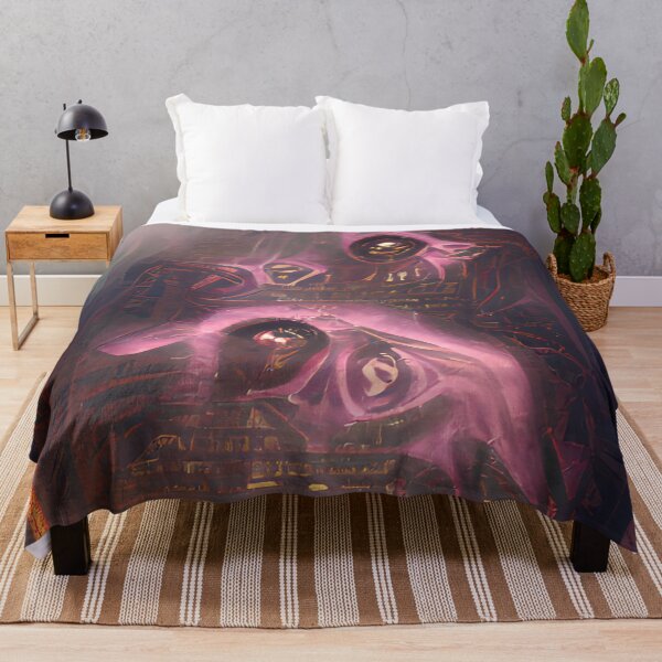Item preview, Spirit Keeper Creepy Abstract Art designed and sold by CreepyKaleidopi.