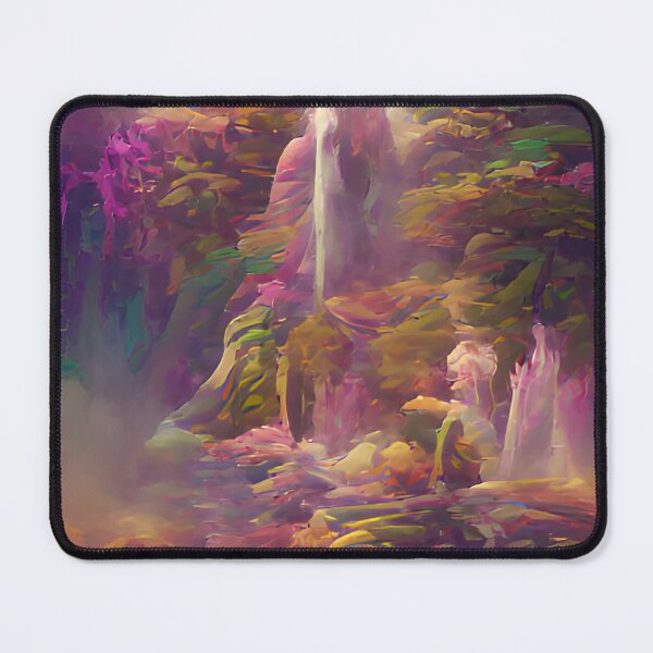 Item preview, Waterfall Sanctuary Mystical Art designed and sold by Holisticfox.