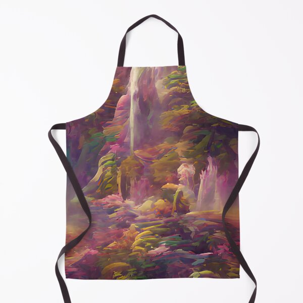 Item preview, Waterfall Sanctuary Mystical Art designed and sold by Holisticfox.