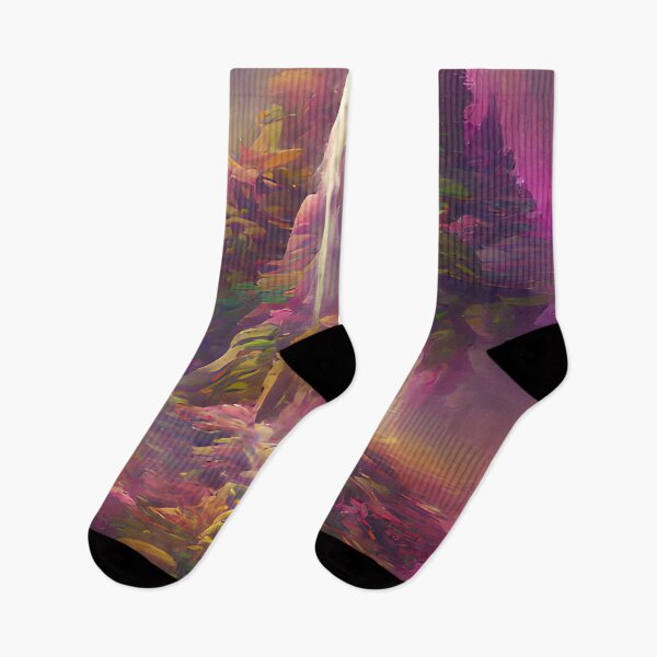 Item preview, Waterfall Sanctuary Mystical Art designed and sold by Holisticfox.