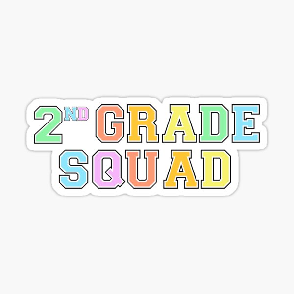 Item preview, 2nd Grade Squad designed and sold by haleyeahdesign.