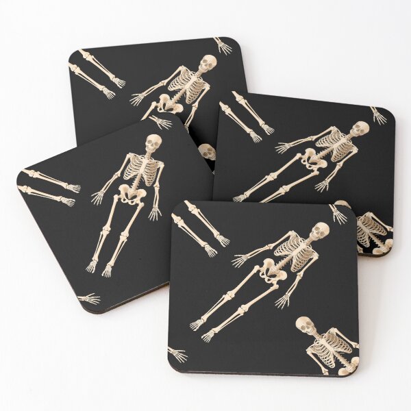 Item preview, Creepy Skeleton Pattern designed and sold by ScienceSource.
