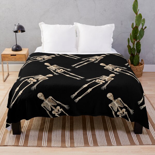 Item preview, Creepy Skeleton Pattern designed and sold by ScienceSource.