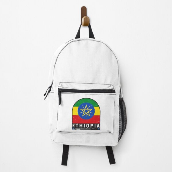 Item preview, Ethiopia Flag Emblem Distressed Vintage designed and sold by KrisSidDesigns.