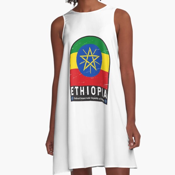 Ethiopian hotsell flag dress