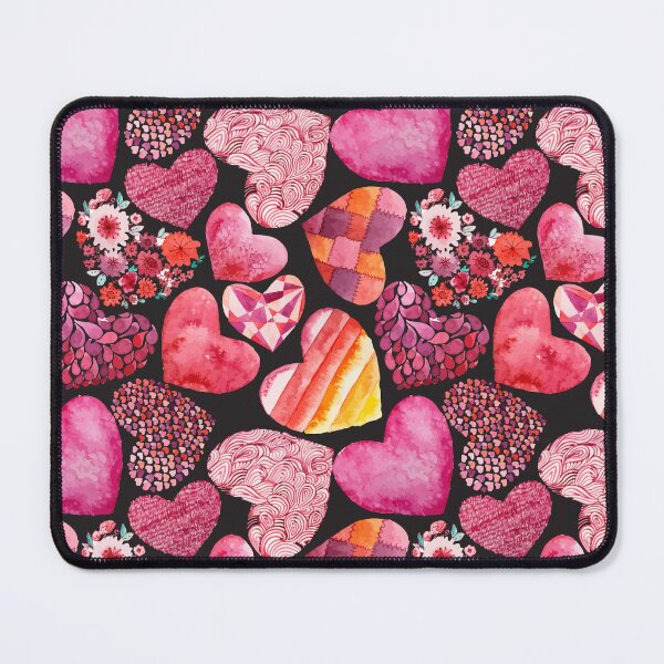 Item preview, Romantic hearts in shades of pink designed and sold by FGCART.
