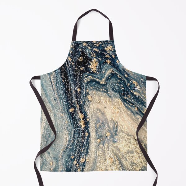 Item preview, Blue Marble Texture with golden granules 48...High quality designed and sold by aprajoos.