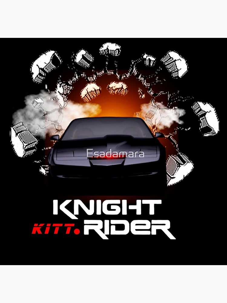 K2000 knight rider Poster by Esadamara