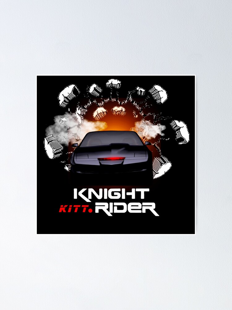 K2000 knight rider Poster by Esadamara