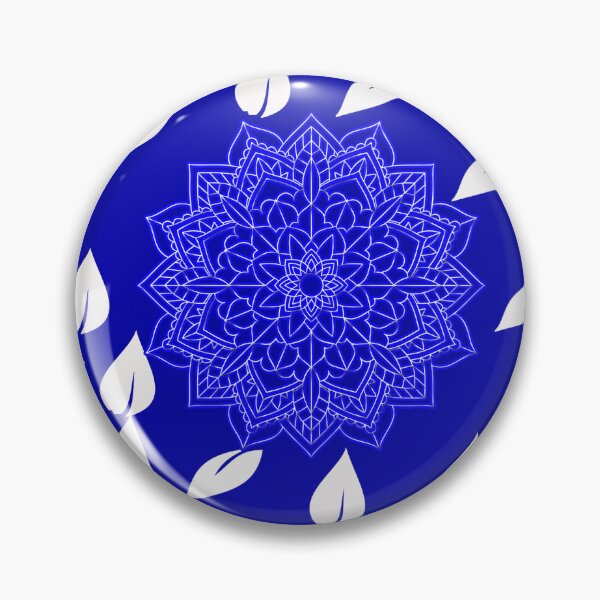 Item preview, Blue Snowflake  With Frosted Leaves designed and sold by Angelle55.