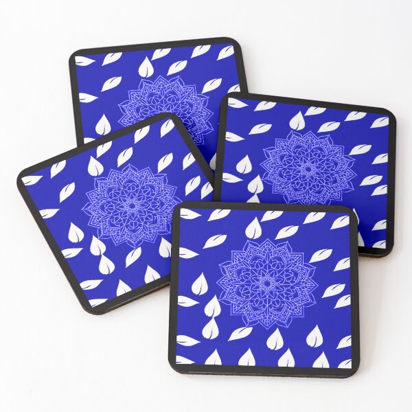 Item preview, Blue Snowflake  With Frosted Leaves designed and sold by Angelle55.