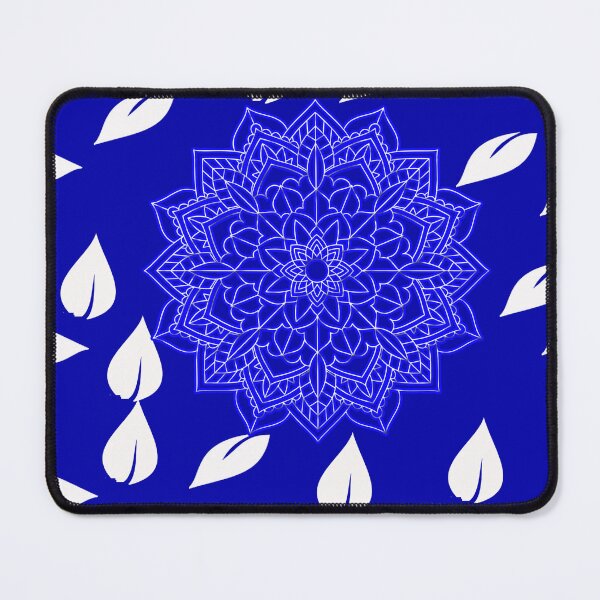 Item preview, Blue Snowflake  With Frosted Leaves designed and sold by Angelle55.