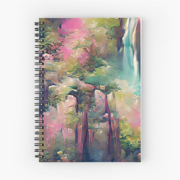 Item preview, Springtime Waterfall Mystical Art designed and sold by Holisticfox.