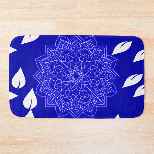 Item preview, Blue Snowflake  With Frosted Leaves designed and sold by Angelle55.