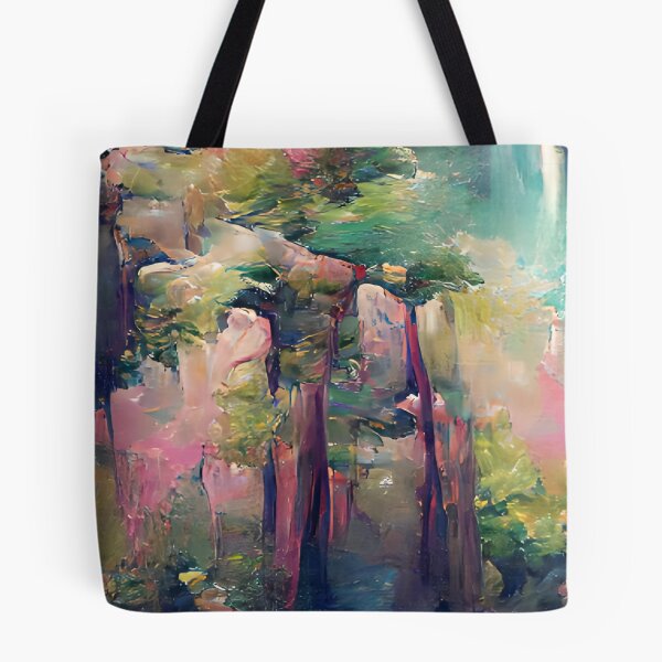 Artikelvorschau, Frühlings-Wasserfall-mystische Kunst entworfen und verkauft von Holisticfox.