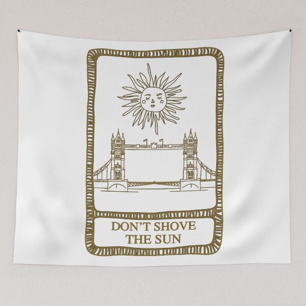 Item preview, don't shove the sun tarot designed and sold by Ellis-Wellington.