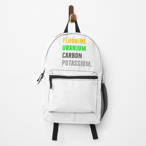 Item preview, Fluorine, uranium, carbon, potassium, Chemistry Joke, Chemical Elements designed and sold by PRINTED ..