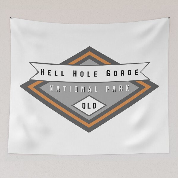 Item preview, Hell Hole Gorge National Park Queensland Australia Souvenir designed and sold by Zaprinda.