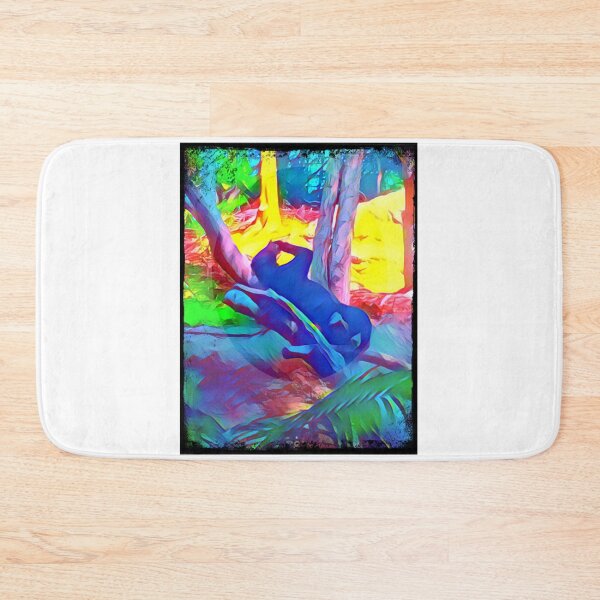Item preview, Black Bear relaxing on a tree designed and sold by Sam-TDesigns.