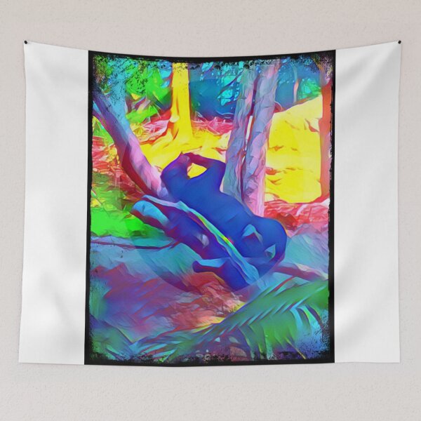 Item preview, Black Bear relaxing on a tree designed and sold by Sam-TDesigns.