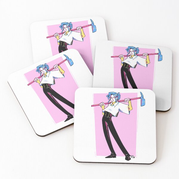 Item preview, Django in Cartoon Style With Backdrop designed and sold by ColorfulandWild.
