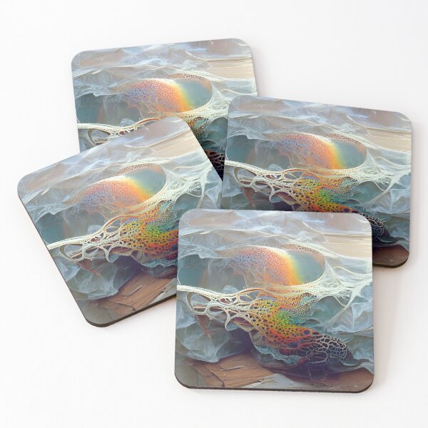 Item preview, Rainbow Lace Abstract Painting designed and sold by andrea262.