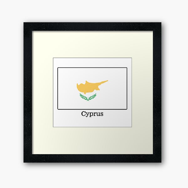 Travel lovers #202 - Cyprus Framed Art Print