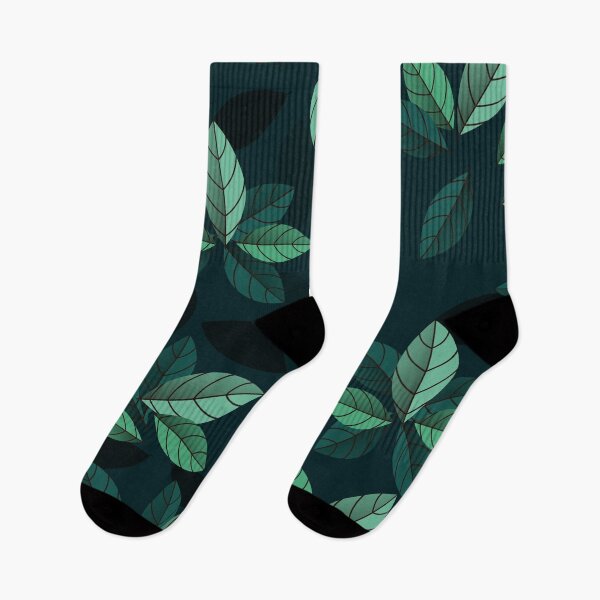 Item preview, Many shades of green leaves designed and sold by drubdrub.