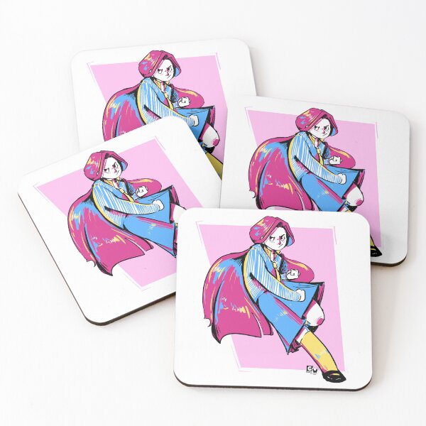 Item preview, Arabella in Cartoon Style With Backdrop designed and sold by ColorfulandWild.
