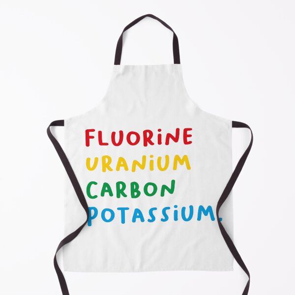 Item preview, Fluorine, uranium, carbon, potassium, Chemistry Joke, Chemical Elements designed and sold by PRINTED ..