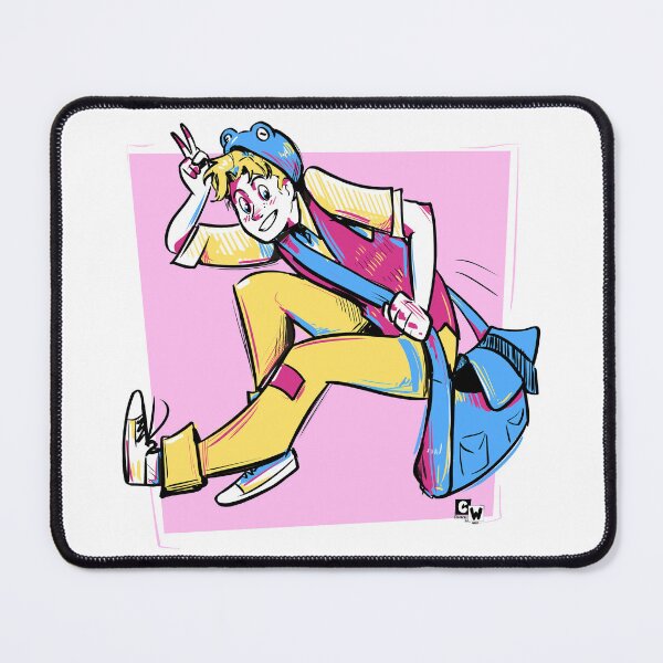 Item preview, Nix in Cartoon Style With Backdrop designed and sold by ColorfulandWild.