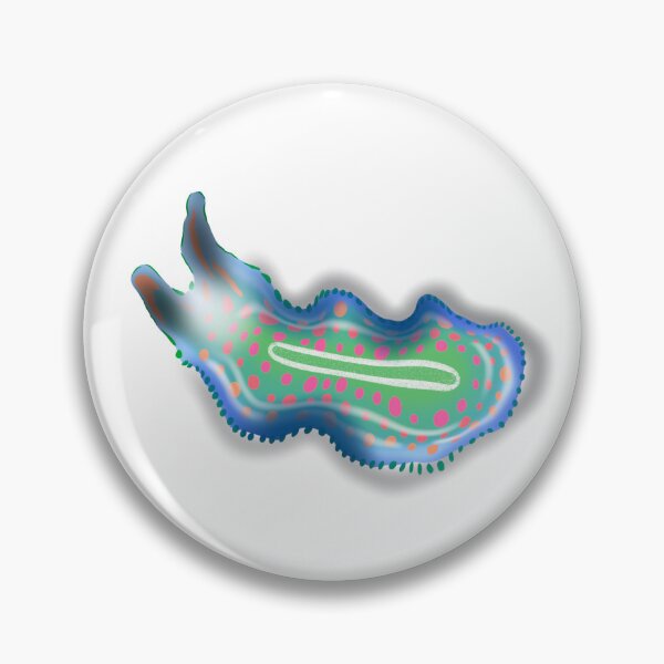 Item preview, Turbellaria blue designed and sold by Osher-BioArt.