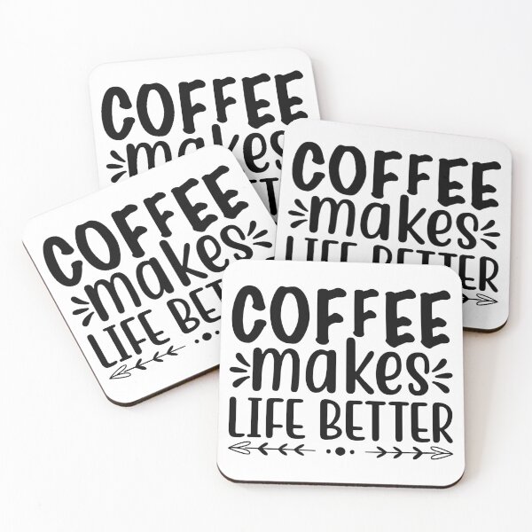 Item preview, Coffee Makes Life Better designed and sold by McPurrface.