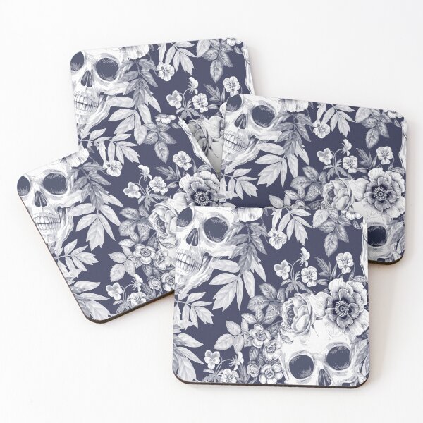 Item preview, Blue Skull Flower Vaccine designed and sold by artetotal.