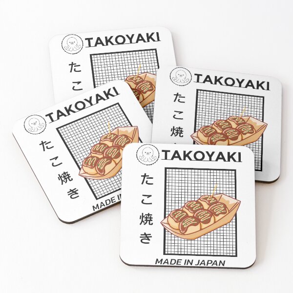 Item preview, Takoyaki octopus, kawaii takoyaki cute japanese food vintage - cute japanese food designed and sold by shodark.