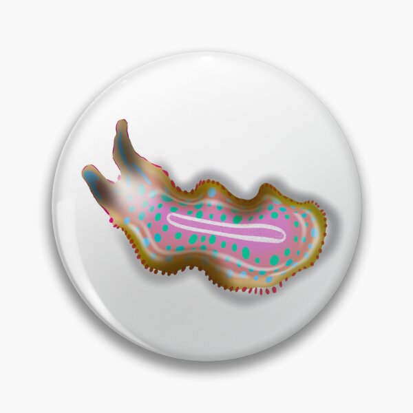 Item preview, Turbellaria yellow and pink designed and sold by Osher-BioArt.