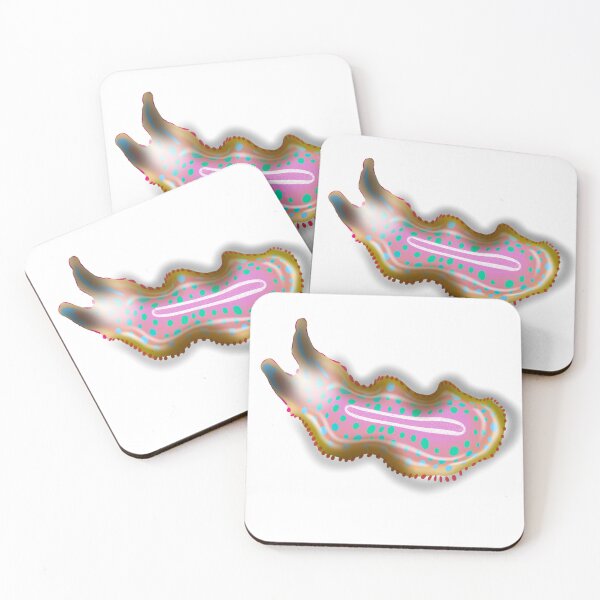 Item preview, Turbellaria yellow and pink designed and sold by Osher-BioArt.