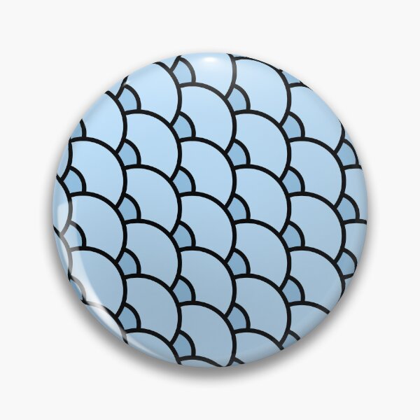 Item preview, Blue Scales Geometric Pattern designed and sold by interstellar654.